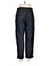 Zara Chevron-herringbone Blue Casual Pants Size 6 - photo 2