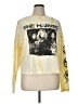 Marvel 100% Leather Yellow Long Sleeve Turtleneck Size 1X - photo 1