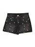 Justice 100% Recycled Polyester Stars Black Shorts Size 16 - photo 1