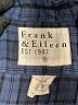 Frank & Eileen Plaid Blue 3/4 Sleeve Button-Down Shirt Size S - photo 7