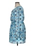 Red Camel 100% Polyester Paisley Blue Casual Dress Size XL - photo 5