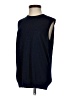 St. John Blue Sleeveless Top Size S - photo 1