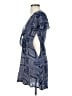 Lulus 100% Rayon Paisley Blue Casual Dress Size XS - photo 5
