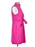 MNG Solid Pink Cocktail Dress Size 4 - photo 4