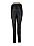 Love, Fire 100% Polyurethane Metallic Black Active Pants Size L - photo 1
