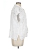 Rails Stars White Short Sleeve Blouse Size L - photo 4