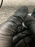 Nike 100% Polyester Black Track Pants Size L (kids) - photo 4