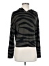 By Anthropologie Animal Print Black Pullover Sweater Size XS - photo 1