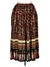Unbranded Print Brown Casual Skirt Size XL - photo 2