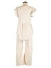 Lovely Melody Solid Ivory Jumpsuit Size 2Estimated - photo 2