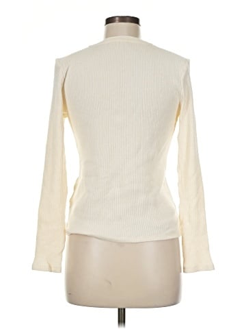 Madewell Brushed Long-Sleeve Henley Tee (view 2)