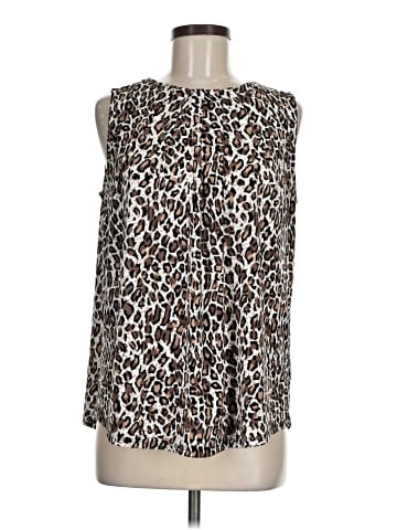 Adrianna Papell Sleeveless Blouse (view 1)