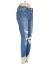 Altar'd State Hearts Blue Jeans Size 26 waist - photo 4