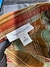 Treasure & Bond Plaid Brown Long Sleeve Button-Down Shirt Size M - photo 7