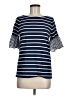 St. John's Bay Blue Short Sleeve Top Size M - photo 1