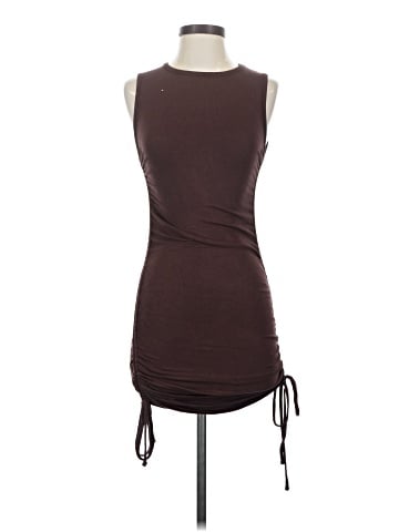Olivaceous Casual Dress (view 1)
