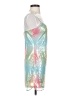STAUD 100% Polyester Tie-dye Silver Cocktail Dress Size S - photo 4