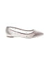 Badgley Mischka Silver Flats Size 6 1/2 - photo 1