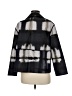 Lafayette 148 New York Plaid Gray Coat Size M - photo 2