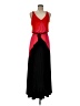 New Directions Color Block Red Casual Dress Size 6 - photo 1
