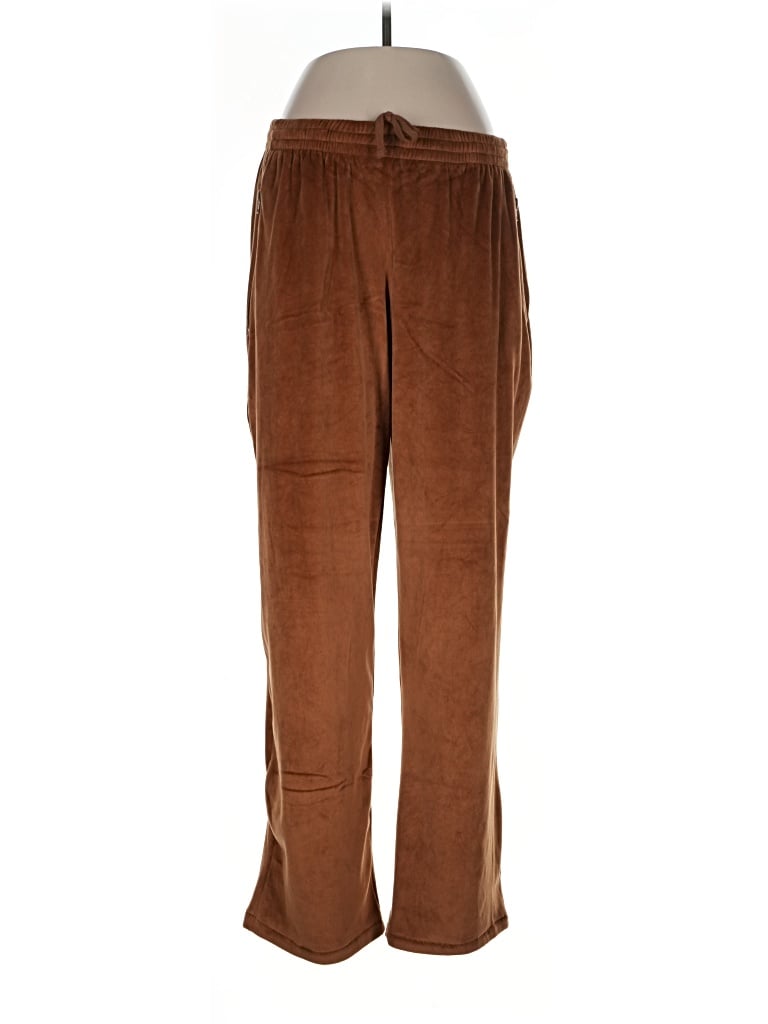 Pre-owned Skims Casual Pants In Brown