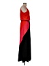 New Directions Color Block Red Casual Dress Size 6 - photo 4