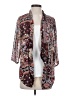 Xhilaration 100% Polyester Burgundy Kimono Size S - photo 1