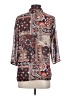 Xhilaration 100% Polyester Burgundy Kimono Size S - photo 2