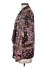 Xhilaration 100% Polyester Burgundy Kimono Size S - photo 5