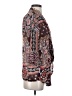 Xhilaration 100% Polyester Burgundy Kimono Size S - photo 4