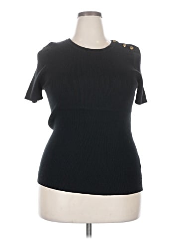 Lauren by Ralph Lauren Short Sleeve Top (view 1)