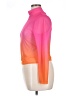 Bar III 100% Polyester Color Block Orange Long Sleeve Blouse Size XL - photo 5