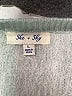 She + Sky Stars Silver Pullover Sweater Size L - photo 7