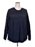 Lety & Me Blue Pullover Sweater Size 2X - photo 1