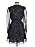 Unbranded 100% Polyester Floral Blue Casual Dress Size M - photo 2