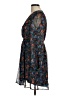 Unbranded 100% Polyester Floral Blue Casual Dress Size M - photo 5