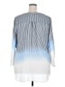 Indigo Rose Blue 3/4 Sleeve Blouse Size 2X - photo 2