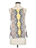 verse 100% Rayon Yellow Sleeveless Blouse Size M - photo 1