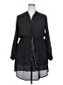 Xhilaration 100% Polyester Black Casual Dress Size XXL - photo 1