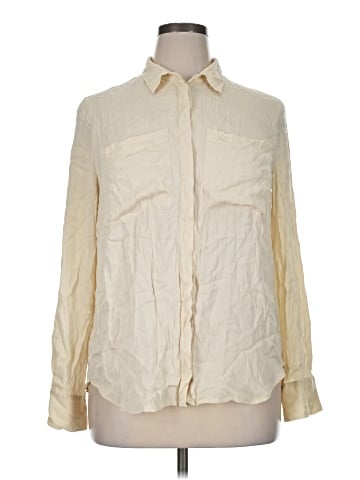 J.Crew 3/4 Sleeve Silk Top (view 1)