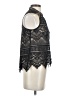 LC Lauren Conrad 100% Polyester Black Sleeveless Blouse Size XS - photo 4