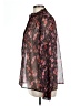The Korner Brown Long Sleeve Blouse Size L - photo 5