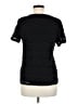 Reiss 100% Viscose Black Short Sleeve Top Size M - photo 2