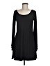 Mudd Solid Black Casual Dress Size M - photo 1