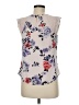 Candie's 100% Polyester Gray Sleeveless Blouse Size M - photo 2