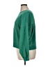 Gap Solid Green Sweatshirt Size XL - photo 5