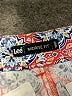 Lee Print Orange Shorts Size 14 - photo 3