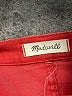 Madewell Color Block Red Jeans Size 29 waist - photo 7