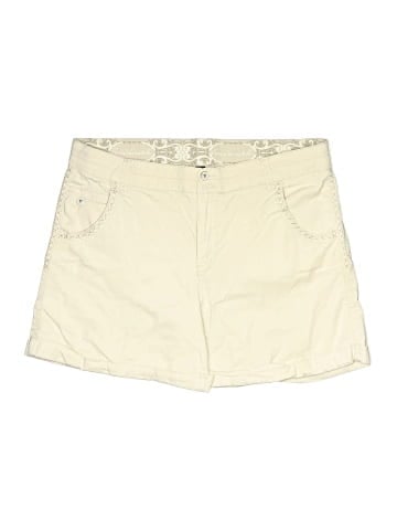 Gloria Vanderbilt Khaki Shorts (view 1)