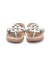 Tory Burch Silver Flip Flops Size 8 - photo 2